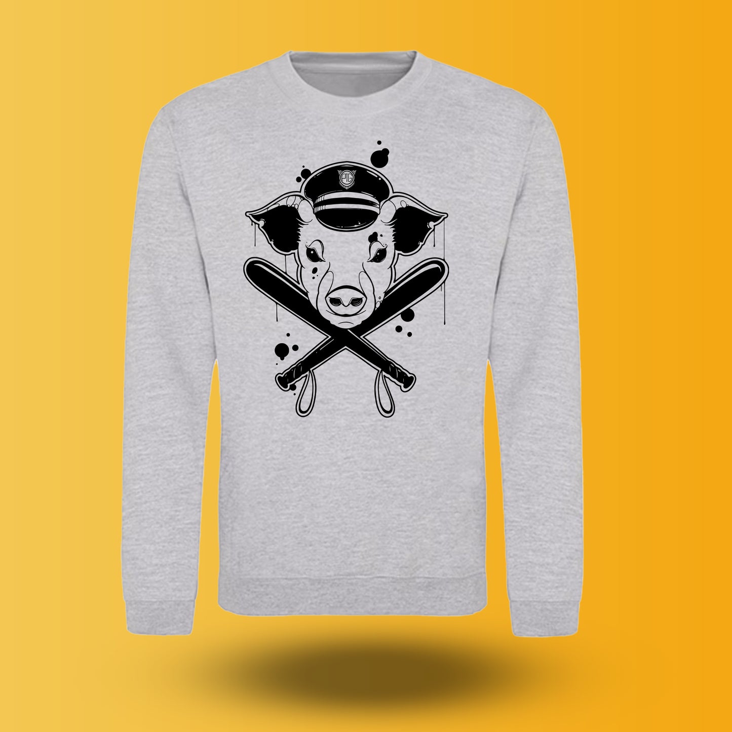 Tröja - Konstapel gris